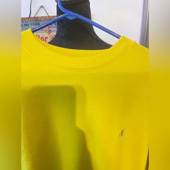 Vintage Champion Sweatshirt
Embroidered Logo Yellow Size XXL - Picture 4 of 8